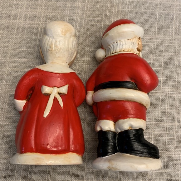Vintage Hand painted Santa & Mrs. Clays - Picture 2 of 4